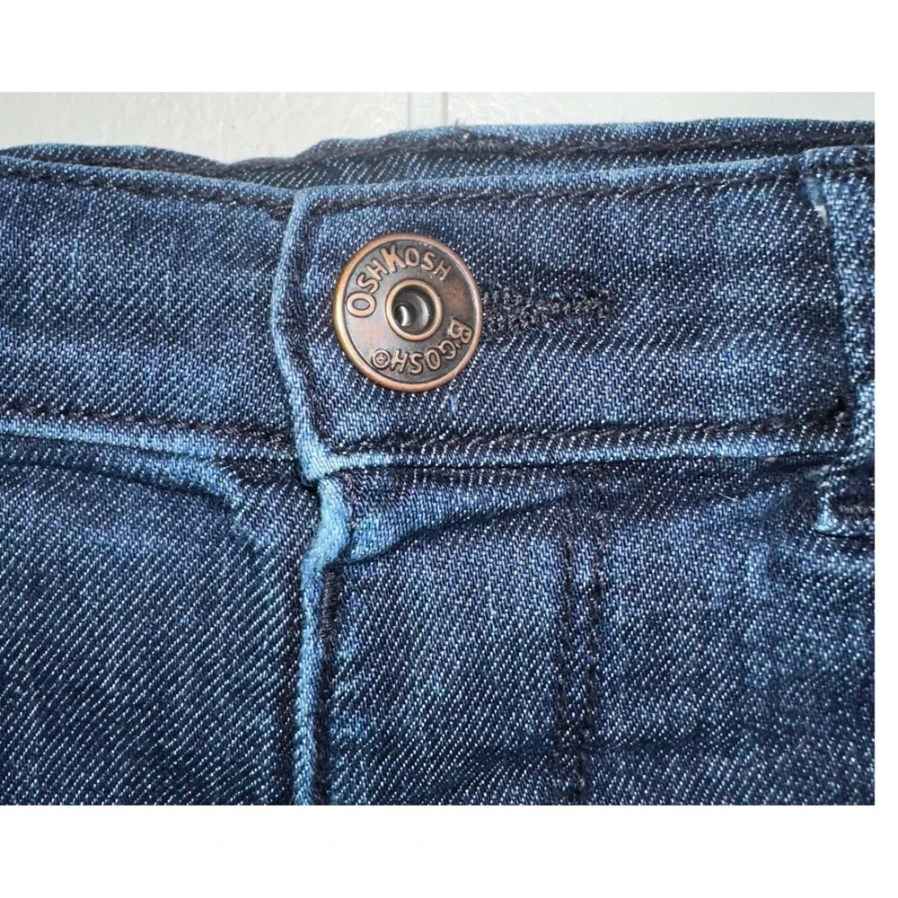 OshKosh Bgosh Toddler Boys‎ Girls Skinny Jeans Dark Wash Indigo 4T 2N386810